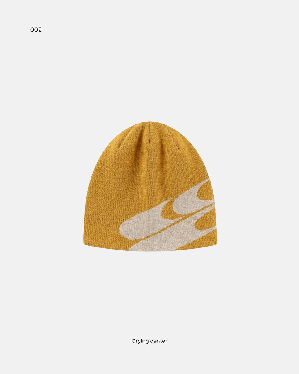 Crying center beanie