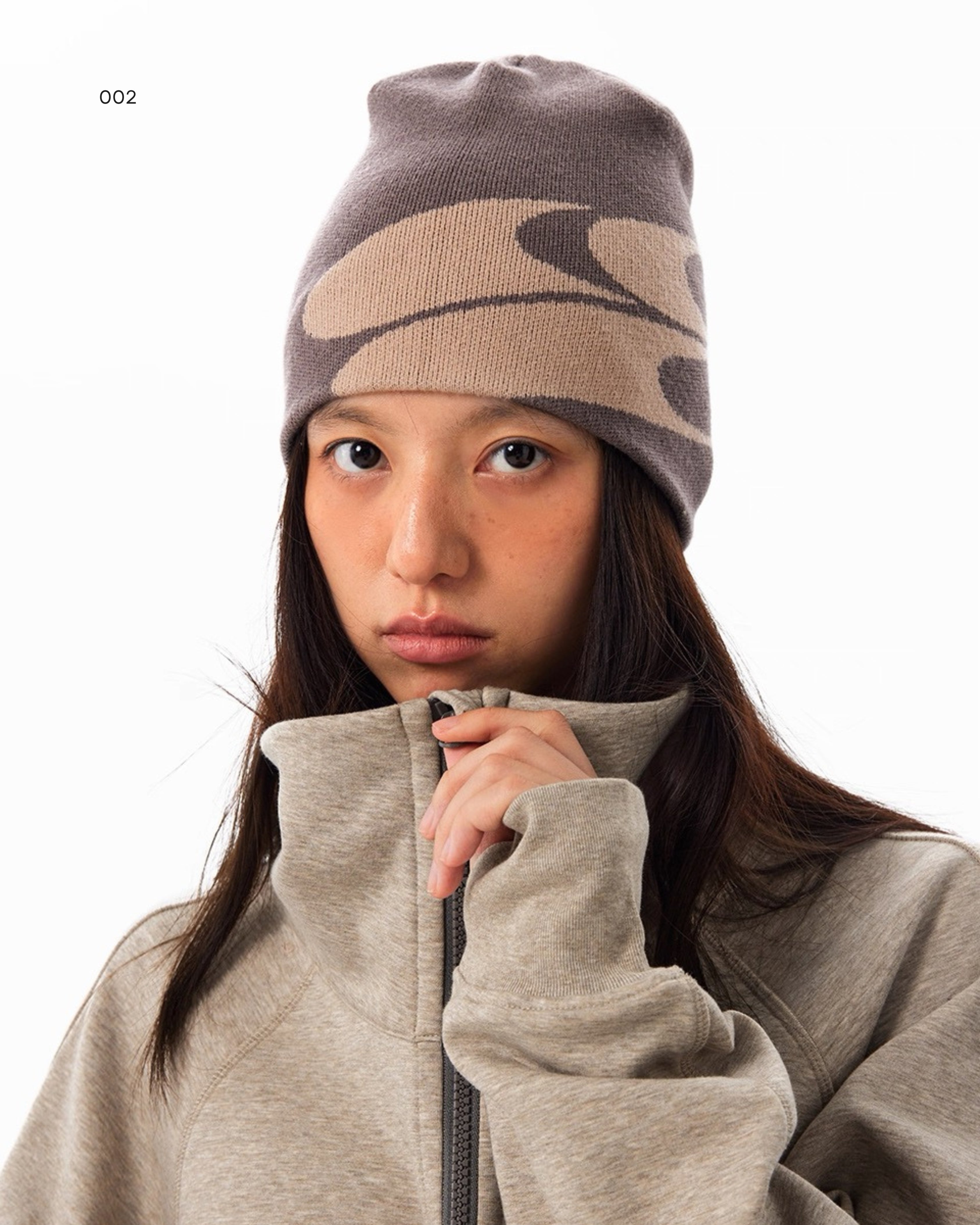 Crying center beanie
