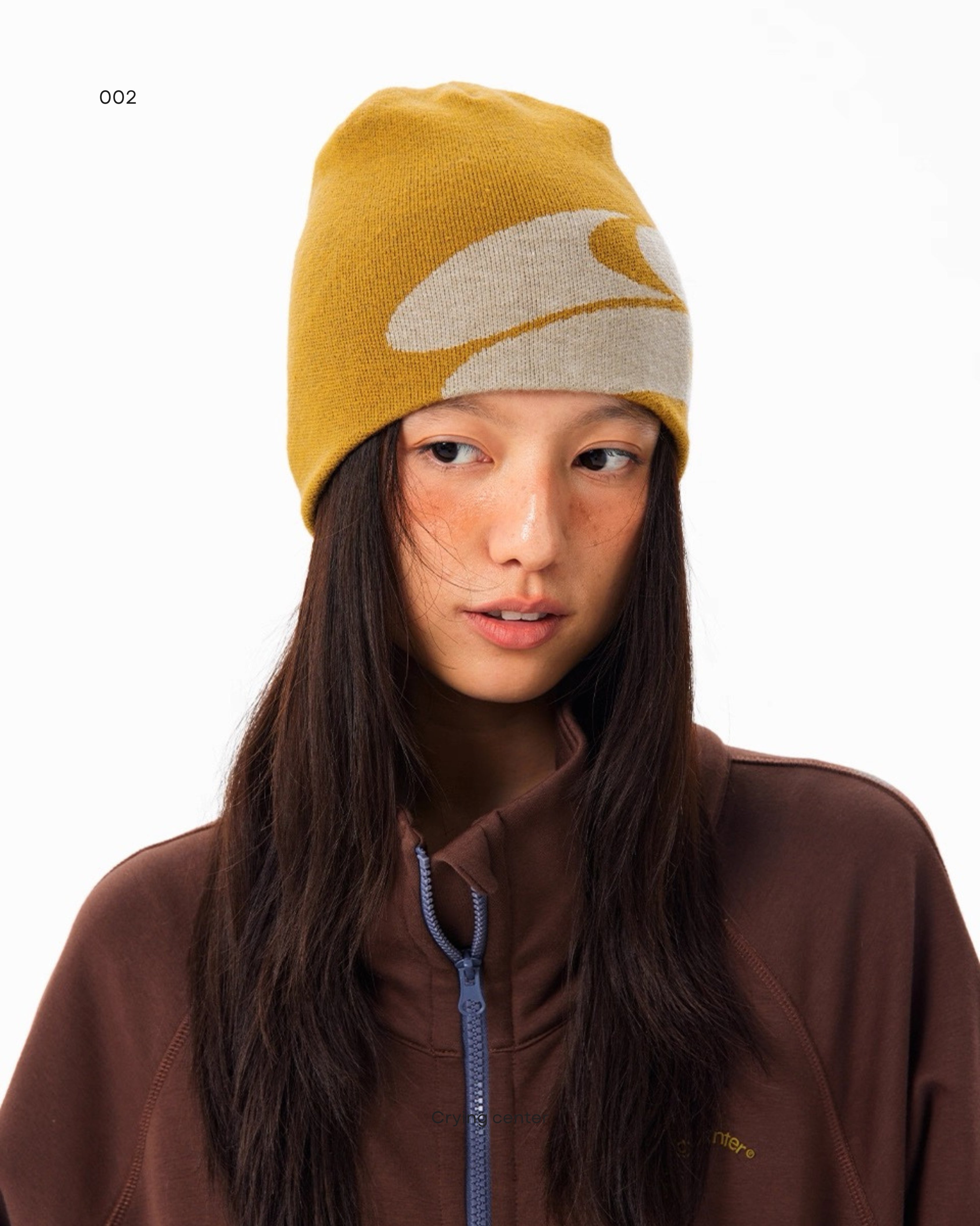 Crying center beanie