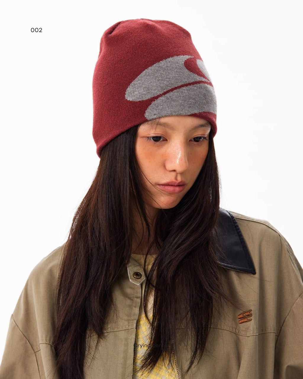 Crying center beanie