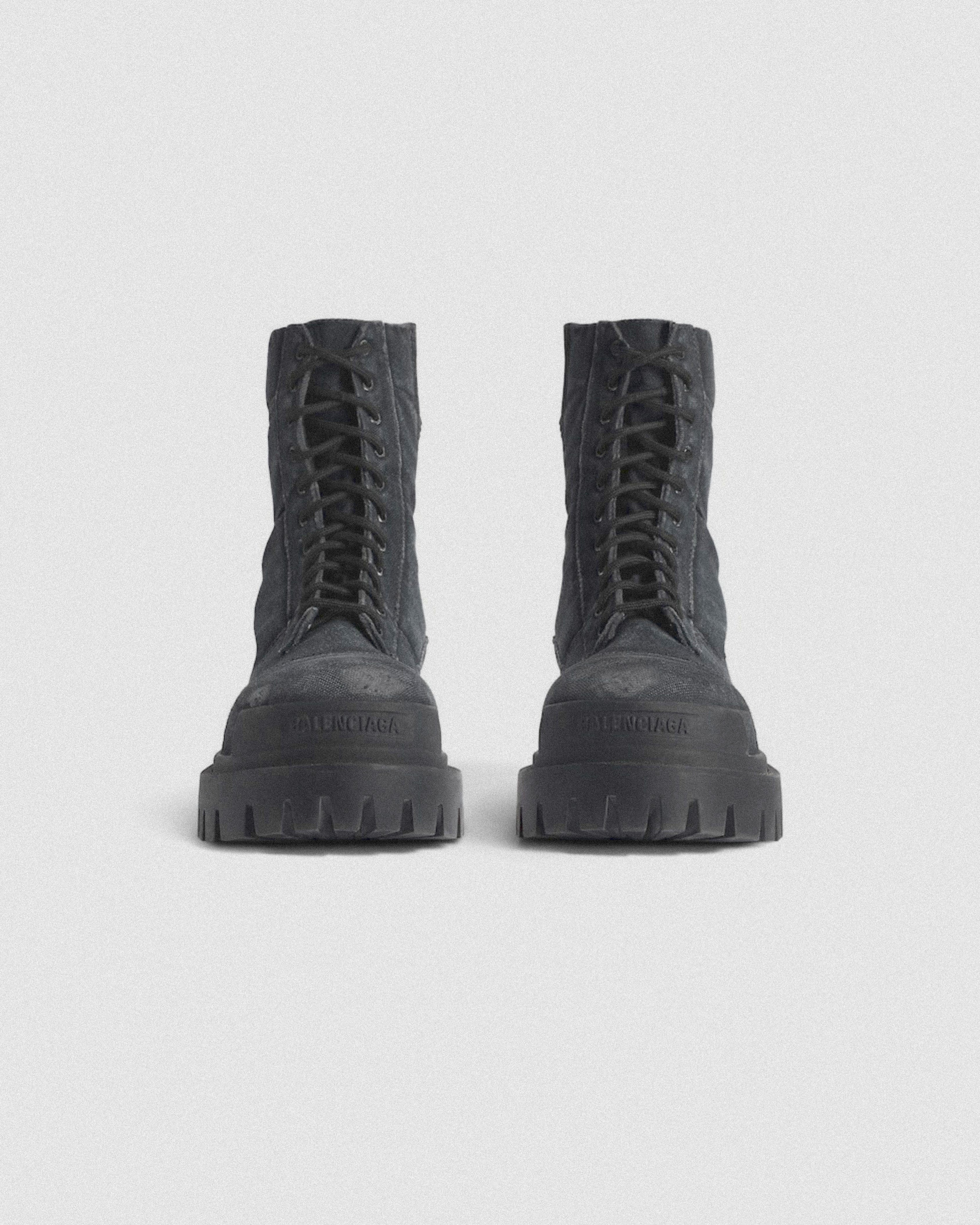 Balenciaga combat strike boots