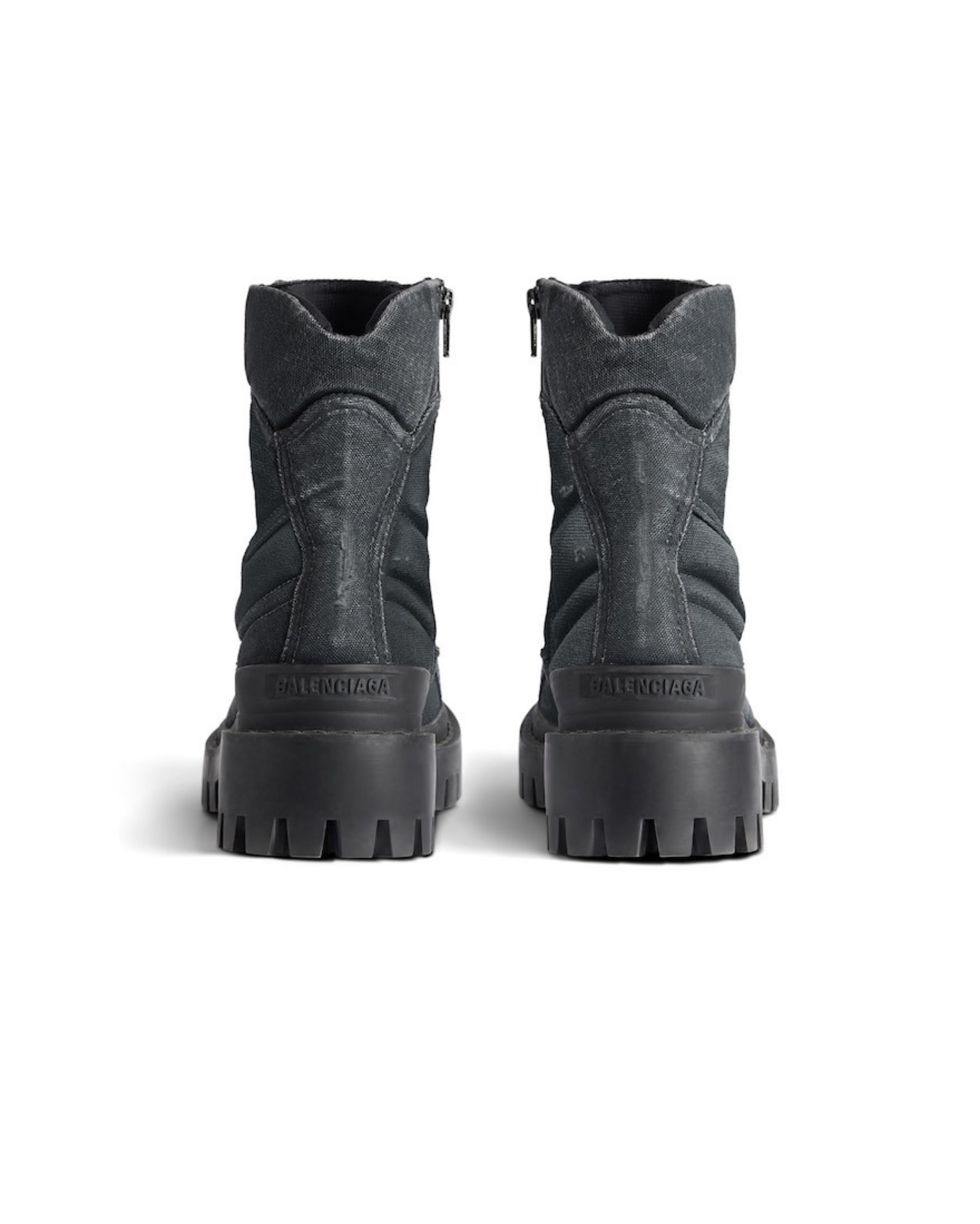 Balenciaga combat strike boots