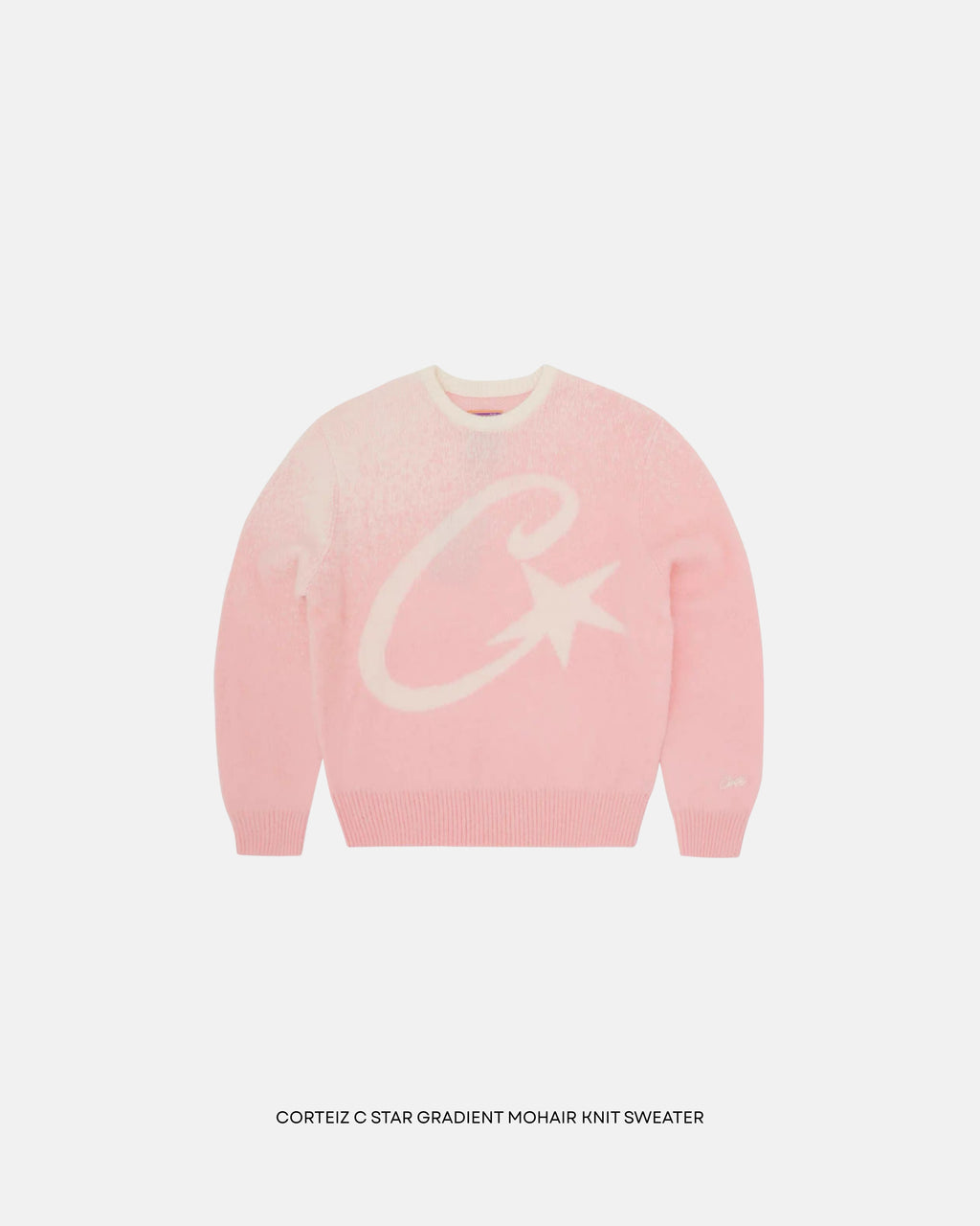 Corteiz C Star Gradient Mohair Knit Sweater