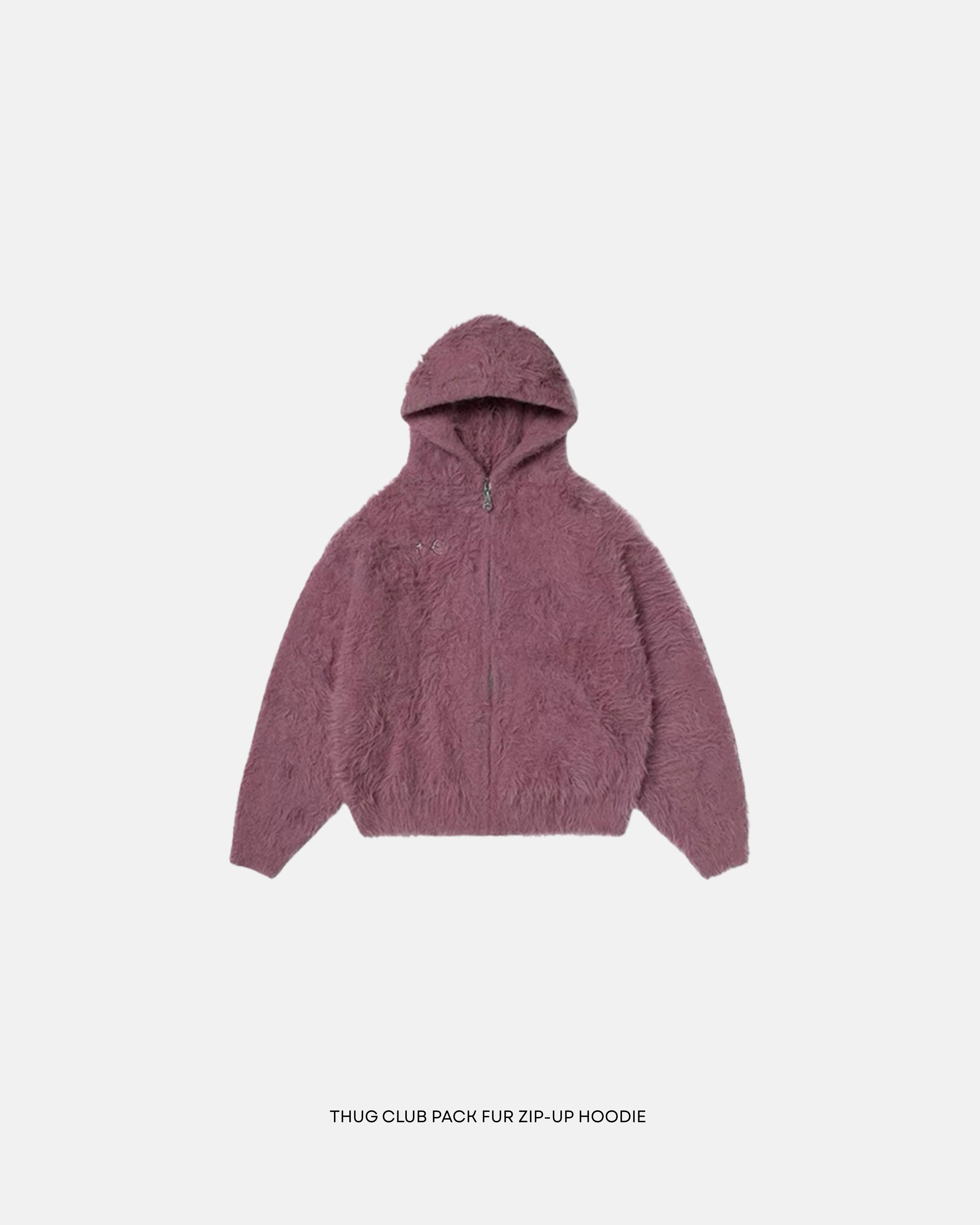 Thug Club Pack Fur Zip-up Hoodie