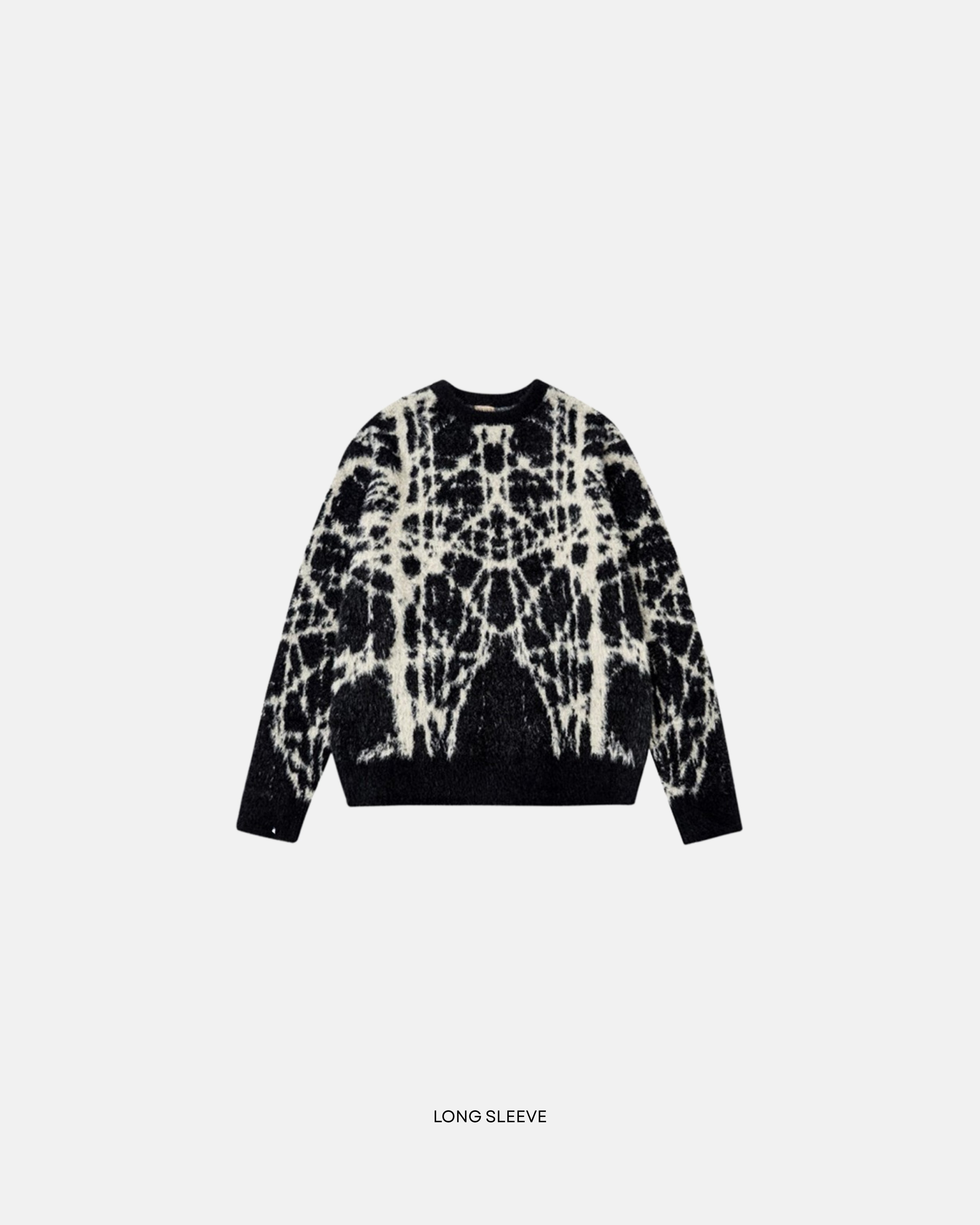 Abstract Knit Long Sleeve