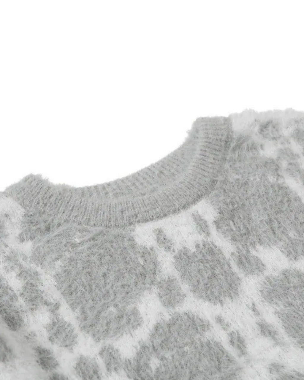 Abstract Knit Long Sleeve