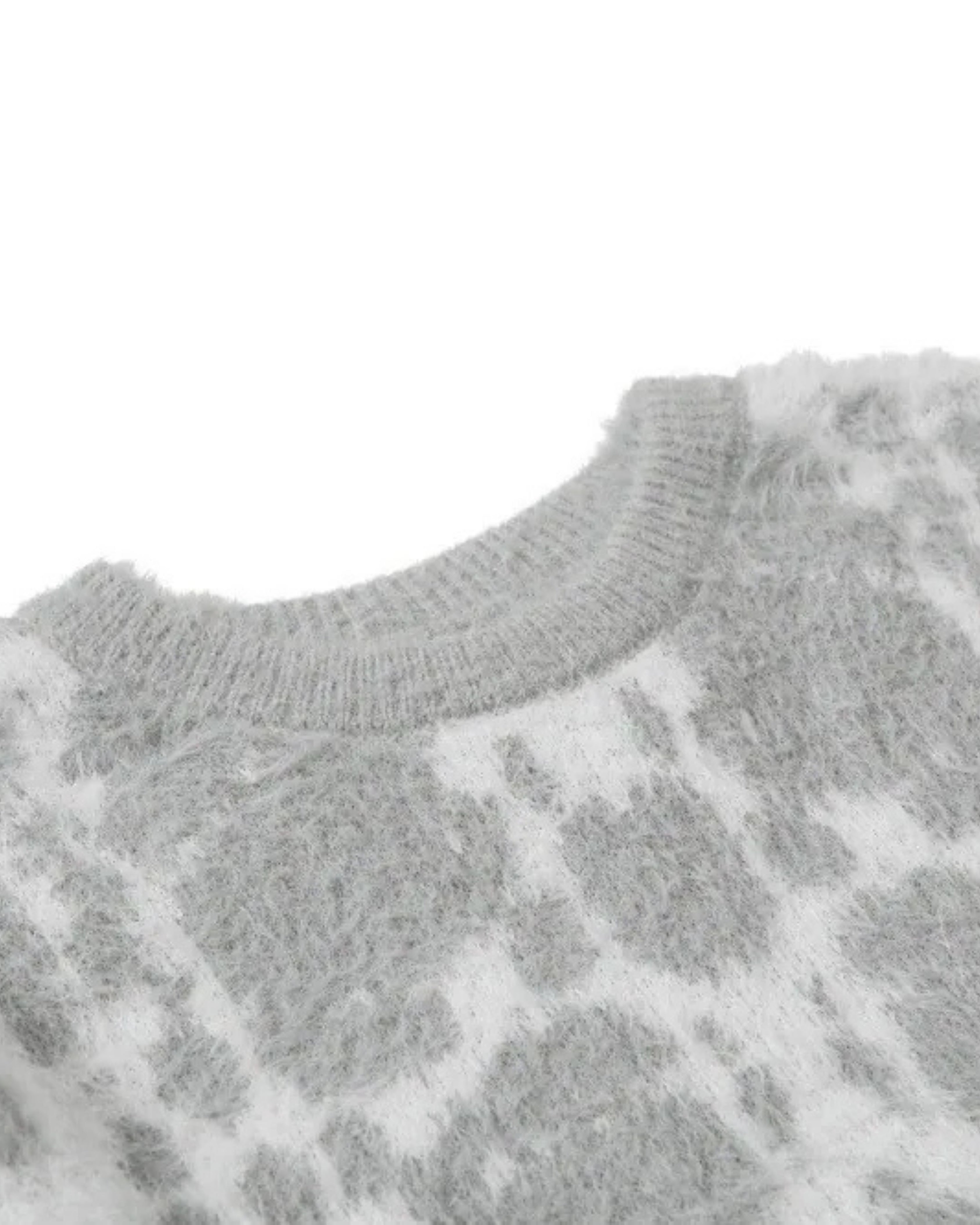 Abstract Knit Long Sleeve