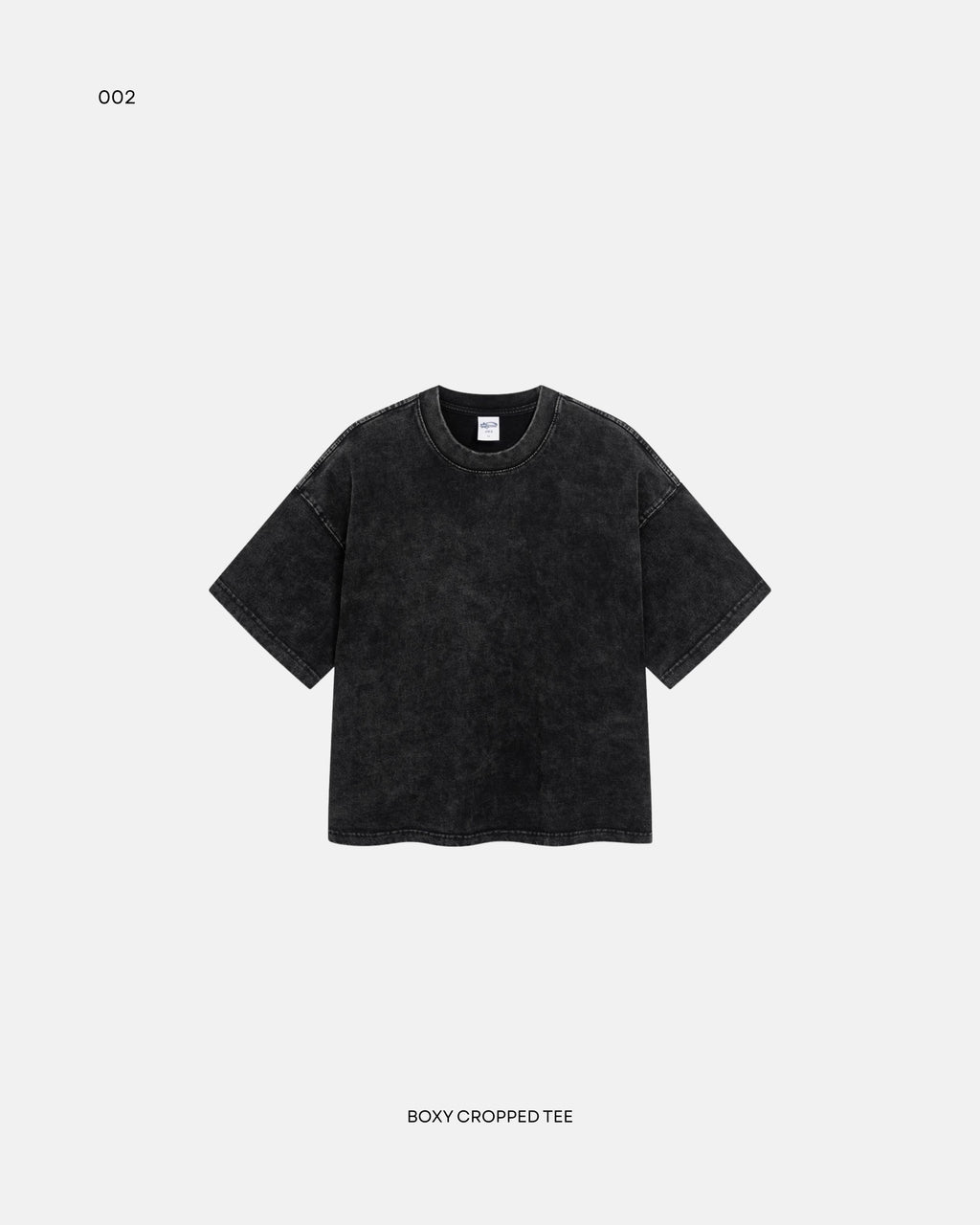 Boxy Oversized cropped tee