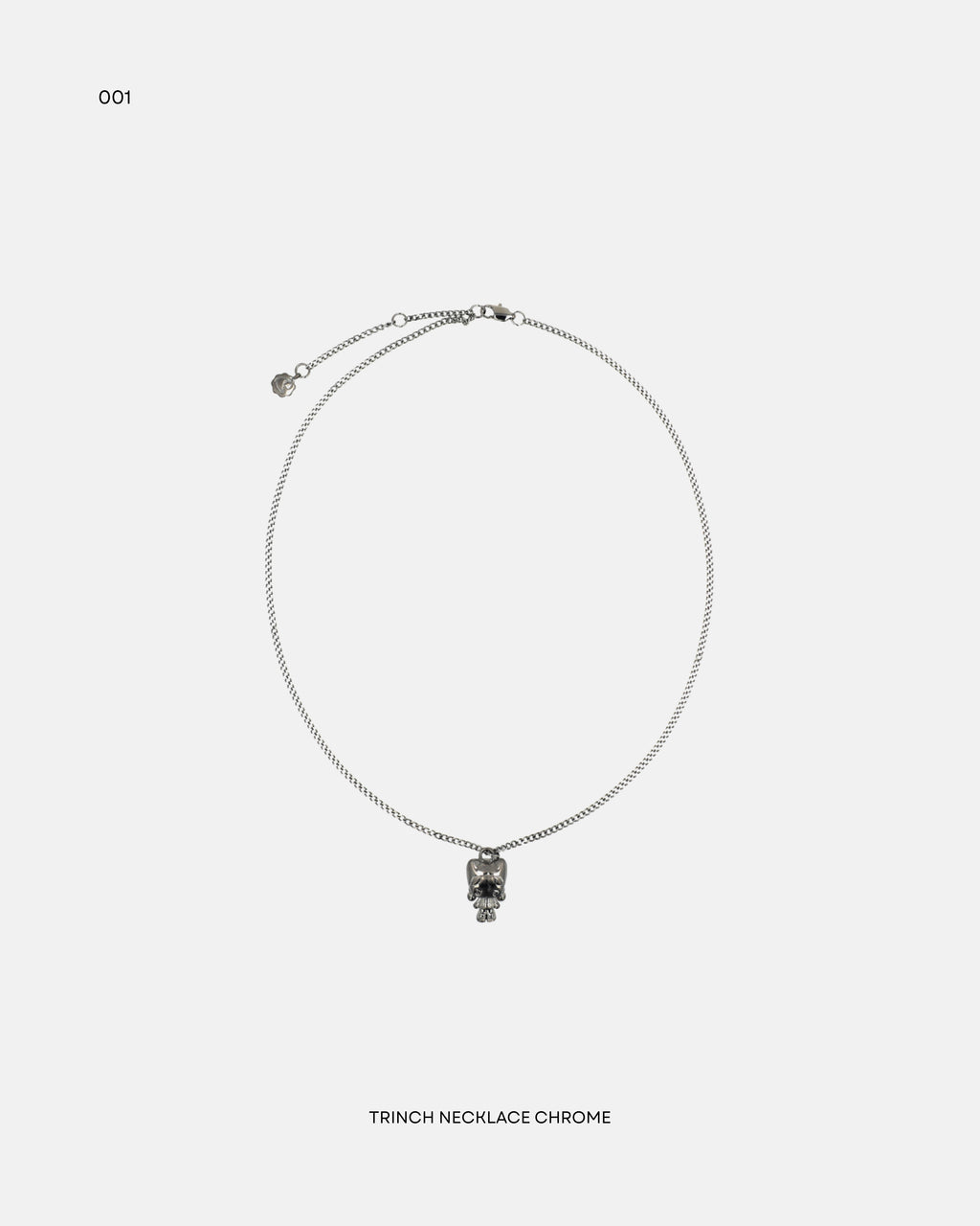 Trinch necklace chrome