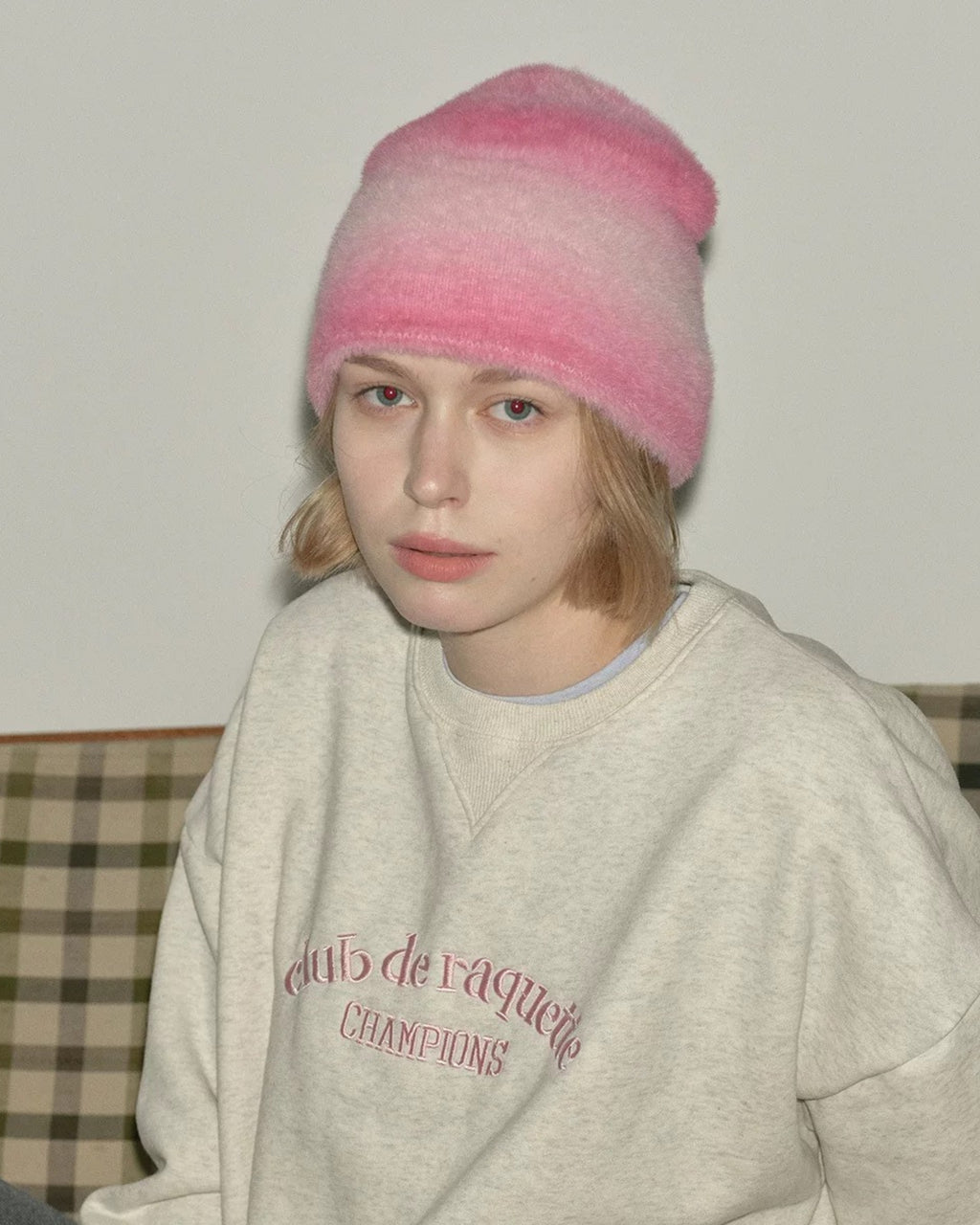 Knit beanie