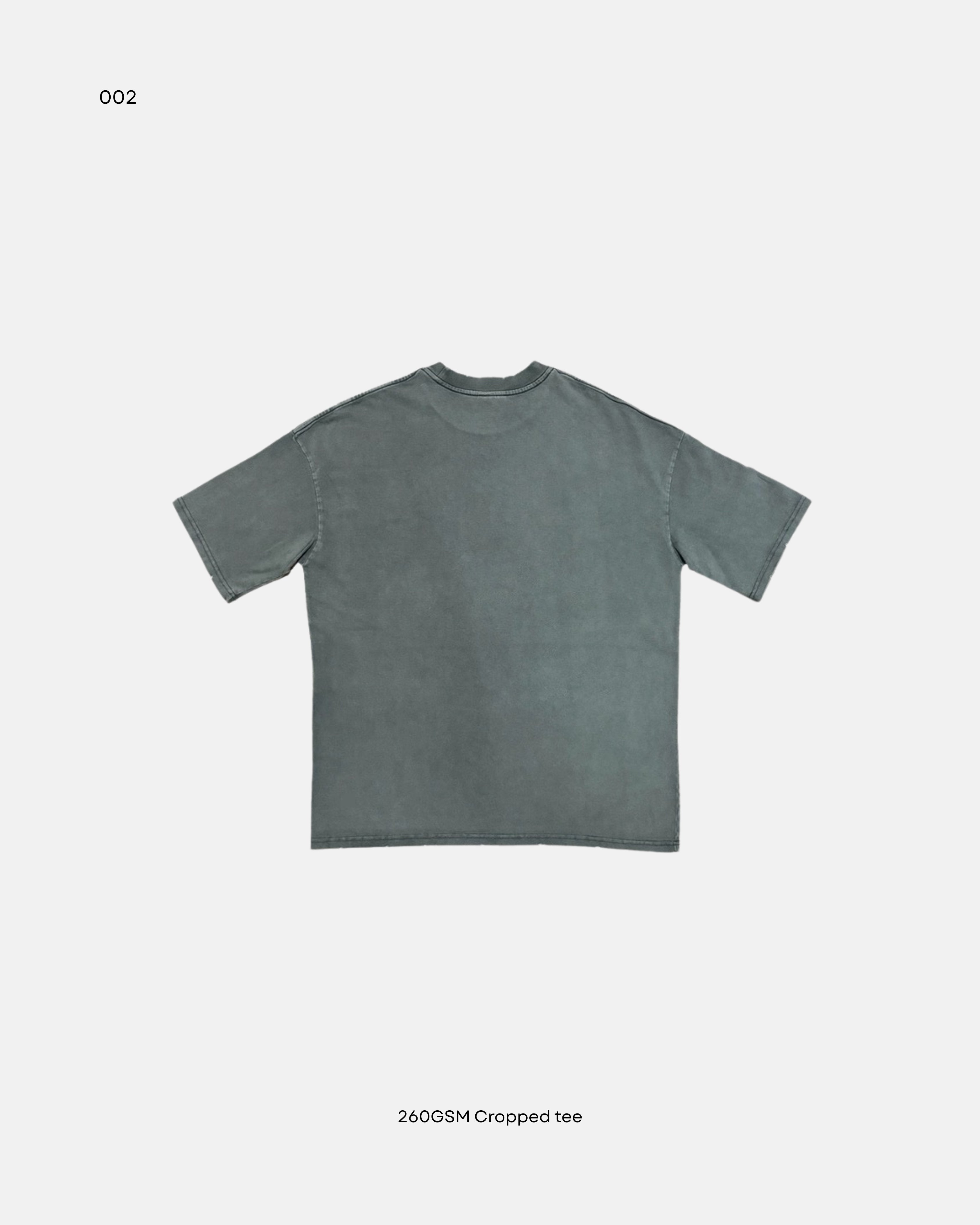 260GSM Cropped Tee