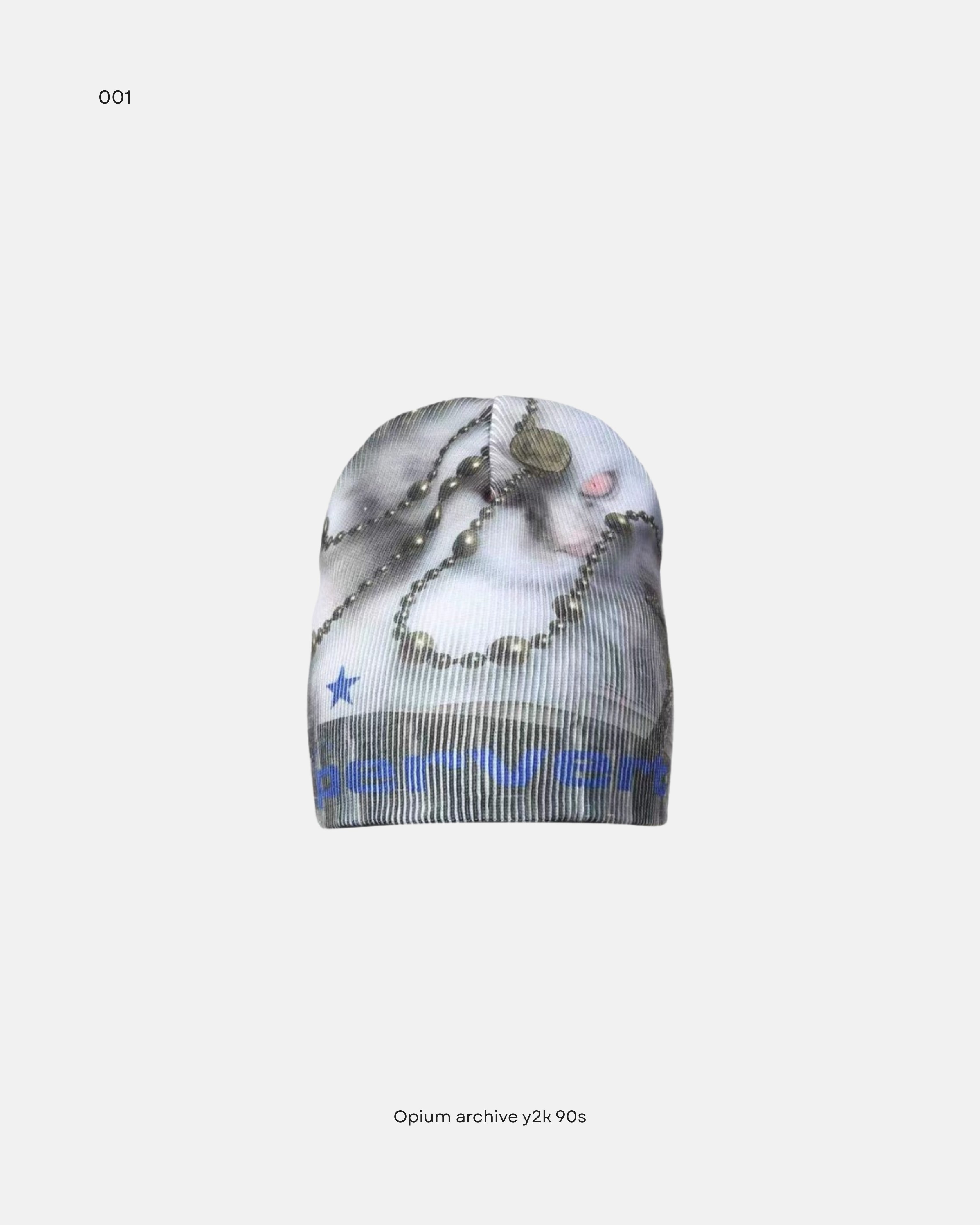 Opium Archive Y2K 90s Beanie