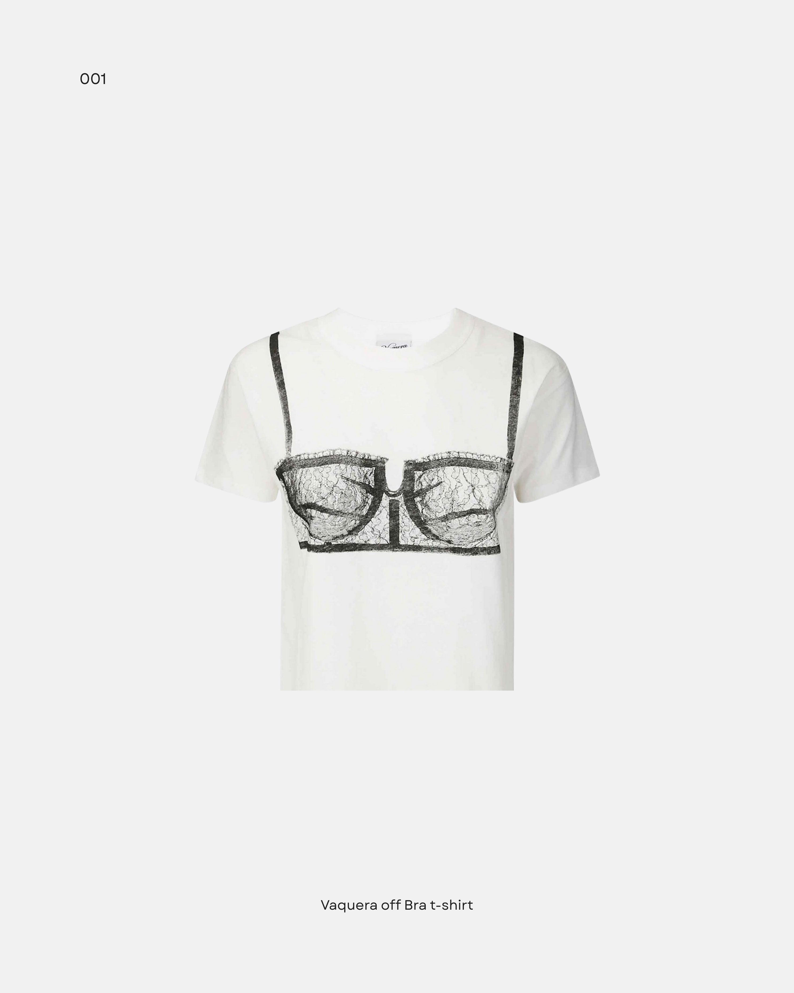Vaquera Off Bra T-Shirt
