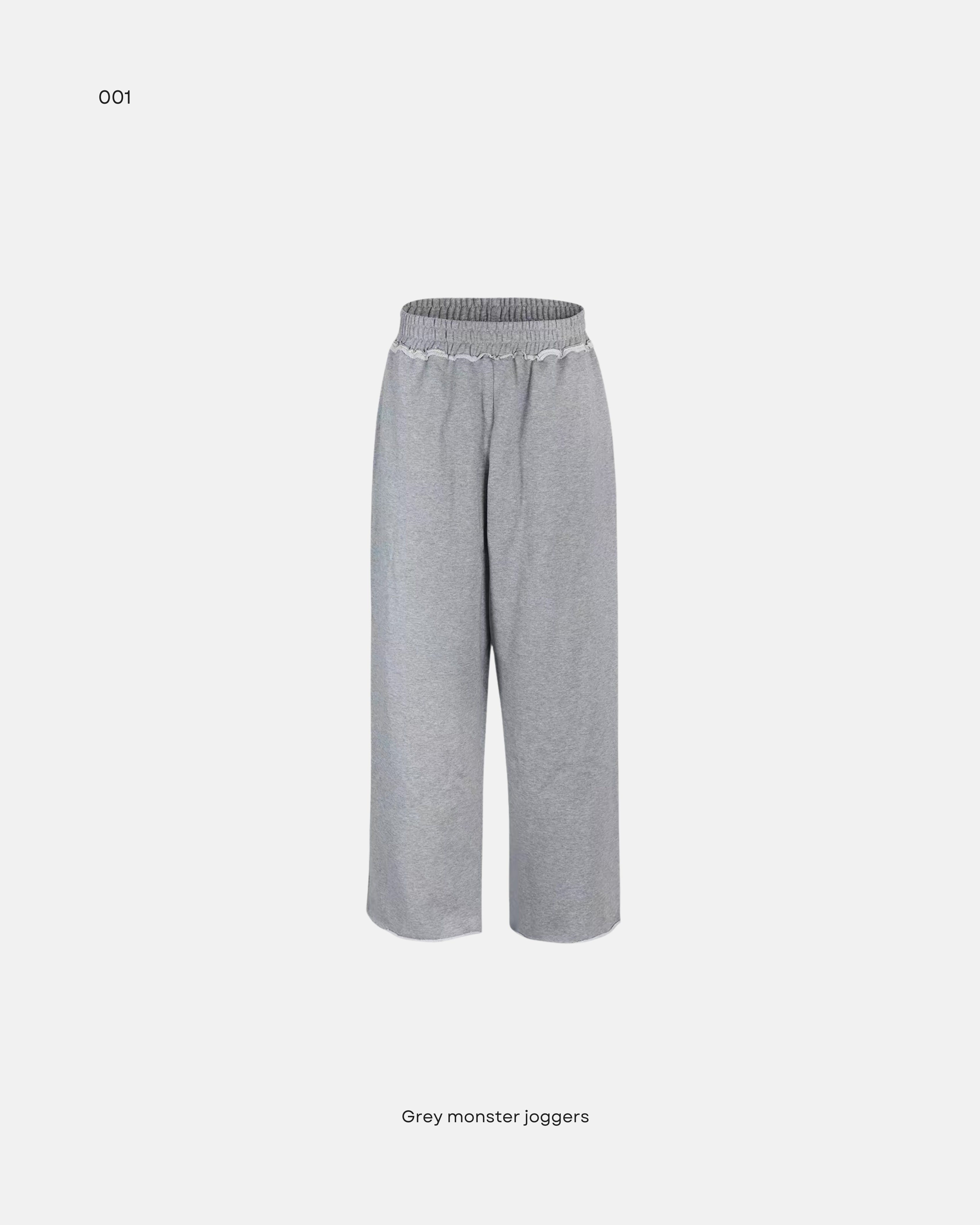 Grey Monster Joggers