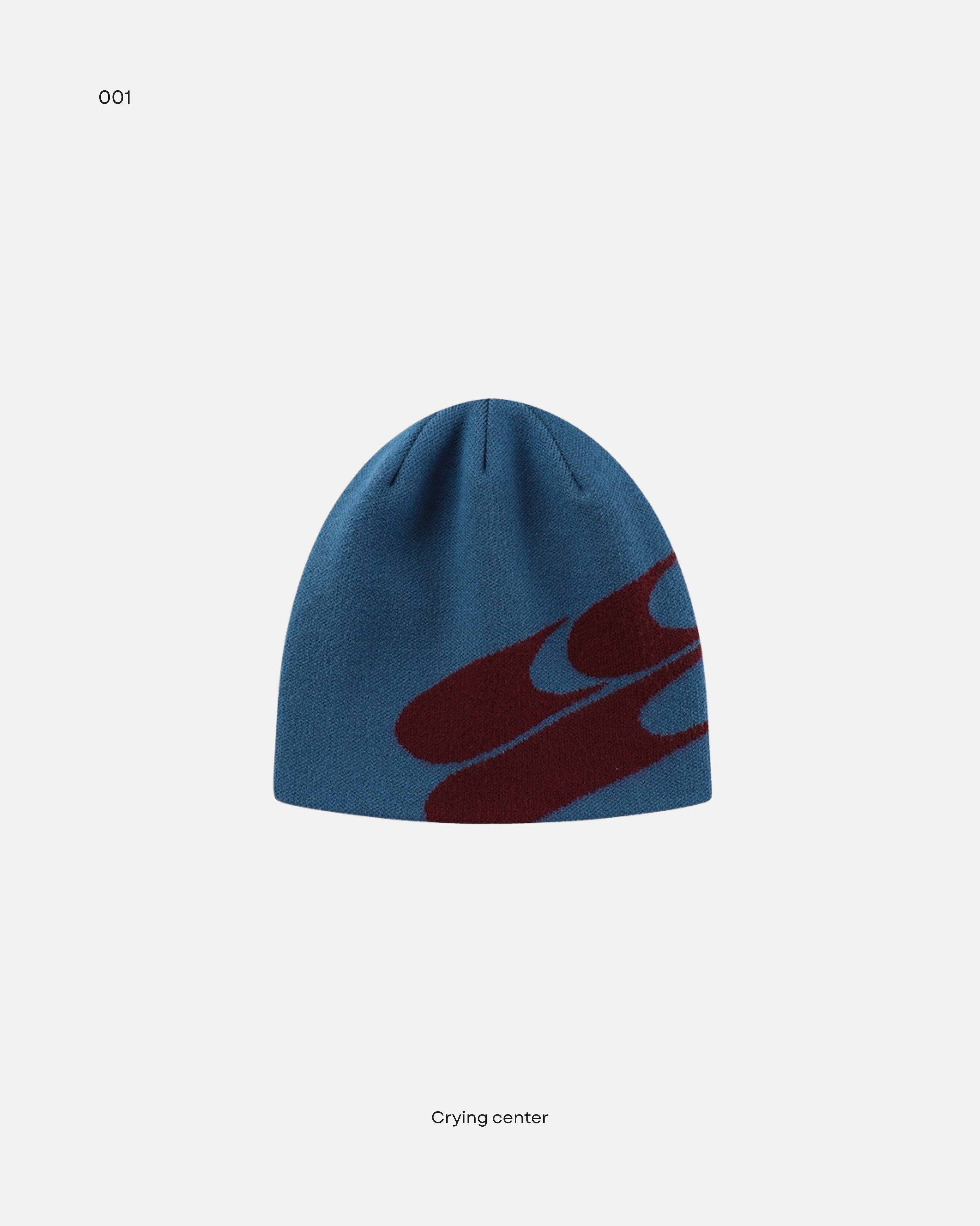 Crying center beanie